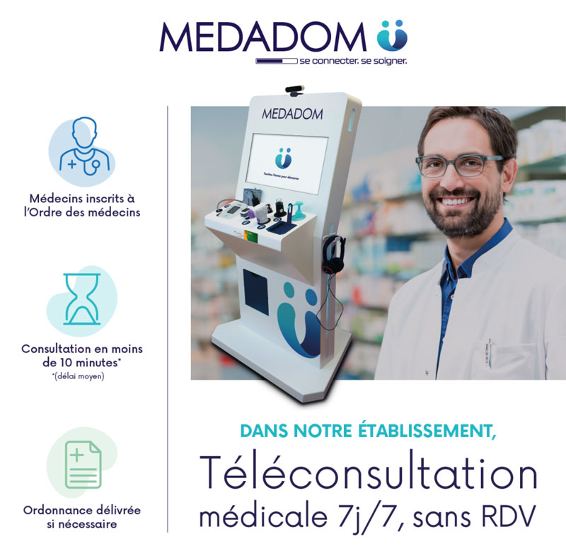 Téléconsultation Medadom